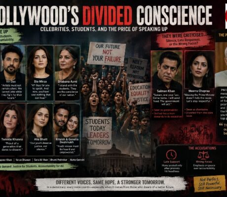 Bollywood's Divided Conscience: Celebrities, Students, and the Price of Speaking Up