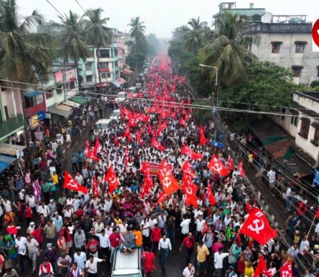 CPI(M) Stages Massive Rally in West Bengal Demanding Justice and Leader’s Release