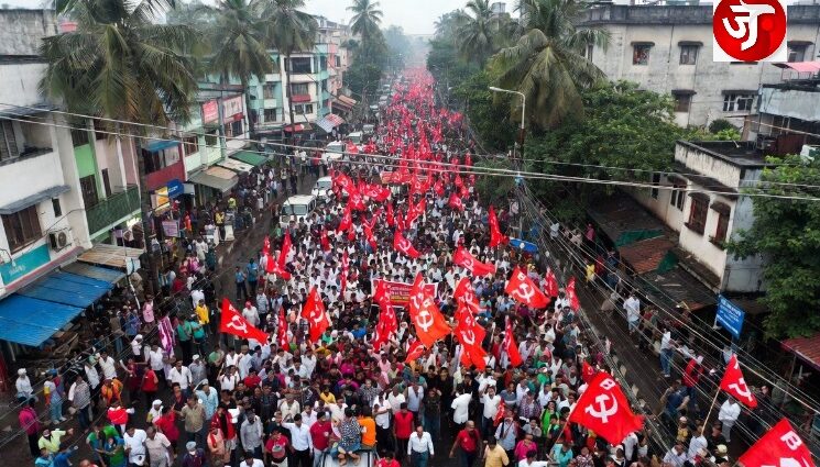 CPI(M) Stages Massive Rally in West Bengal Demanding Justice and Leader’s Release