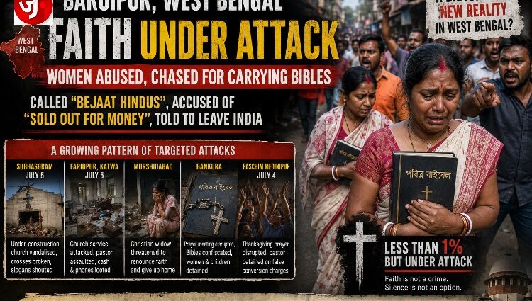"Leave the Country": Christian Women Confronted in West Bengal