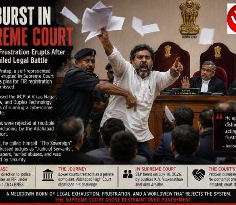 When Frustration Hits the Roof in Supreme Court After Years of Failed Legal Battle