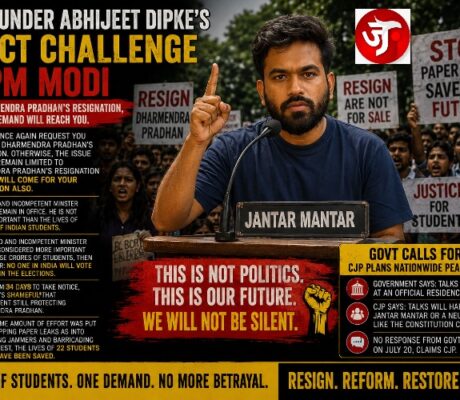 "Resign Dharmendra Pradhan or the Demand Will Reach You": CJP's Abhijeet Dipke Issues Direct Challenge