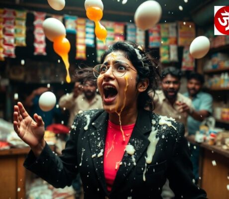 EGGS OF FURY: Shocking Public Assault on Muslim Woman Lawyer Sparks Firestorm in Bengal