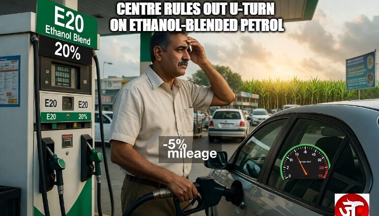 ETHANOL IS HERE TO STAY: CENTRE RULES OUT U-TURN ON ETHANOL-BLENDED PETROL