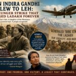 When Indira Gandhi Flew to Leh: The Hunger Strike That Changed Ladakh Forever
