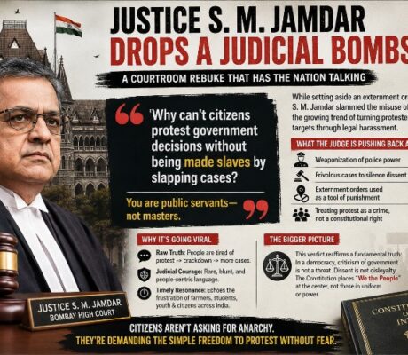 "You Are Public Servants, Not Masters": Justice S. M. Jamdar's Explosive Warning Against the Criminalisation of Dissent