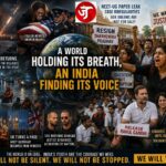 A World Holding Its Breath, An India Finding Its Voice