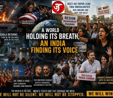 A World Holding Its Breath, An India Finding Its Voice