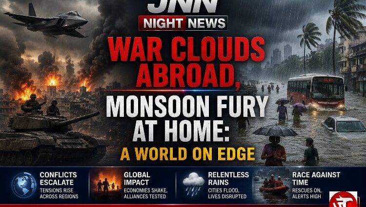 WAR CLOUDS ABROAD, E20 BLUES, MONSOON FURY AT HOME: A WORLD ON EDGE