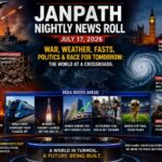 WAR, WEATHER, FASTS, POLITICS & RACE FOR TOMORROW