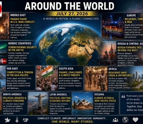 Around the World - July 27, 2026 From Every Corner of the Globe