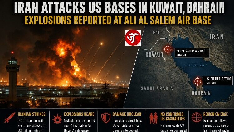 BIG BREAKING: Iran Strikes US-Linked Bases in Kuwait and Bahrain as Middle East Crisis Deepens
