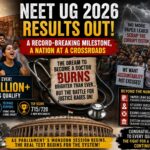 BREAKING: NEET UG 2026 RESULTS ARE OUT WITH OVER 1.12 MILLION STUDENTS QUALIFYING, THE HIGHEST NUMBER EVER RECORDED IN INDIA