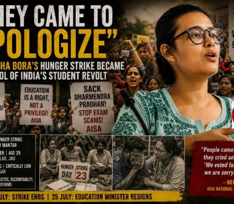 "They Came to Apologize”: How Neha Bora’s Hunger Strike Became a Symbol of India’s Student Revolt
