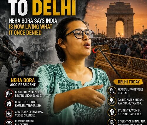 "FROM KASHMIR TO DELHI, NOW IT HAS HAPPENED TO YOU": NEHA BORA SAYS INDIA IS FINALLY WAKING UP