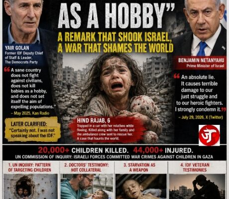 "KILLS CHILDREN AS A HOBBY": GOLAN'S REMARK REIGNITES GLOBAL SCRUTINY OF GAZA WAR