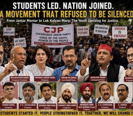 STUDENTS LED. NATION JOINED. A MOVEMENT THAT REFUSED TO BE SILENT