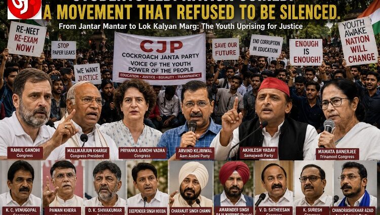 STUDENTS LED. NATION JOINED. A MOVEMENT THAT REFUSED TO BE SILENT