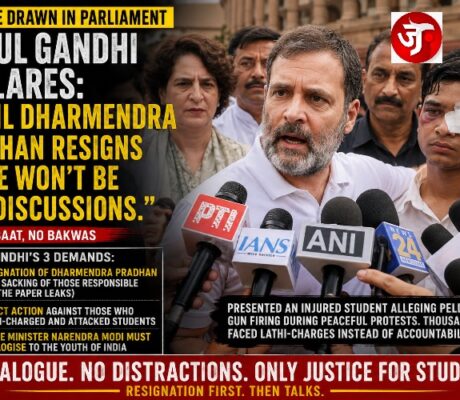 Rahul Gandhi Draws a Red Line: “No Discussions Until Dharmendra Pradhan Resigns”