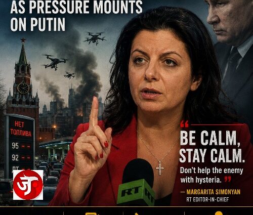 Russian state media begs citizens not to overthrow Putin: 'Be calm, stay calm'