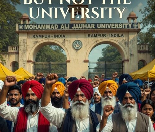 Sardars Gather to Defend Jauhar University: “Take the Gurdwara, but Not the University”