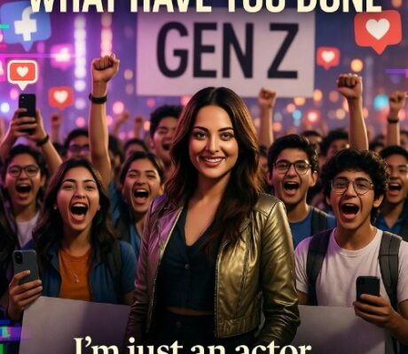 "Gen Z, my God, what have you done? Sonakshi Sinha Salutes the Generation That Shook the Nation