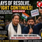 27 Days of Resolve: Sonam Wangchuk Returns to Jantar Mantar as Protest Enters New Phase