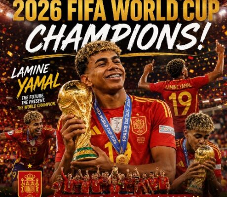 Spain has been crowned the 2026 FIFA World Cup champions!