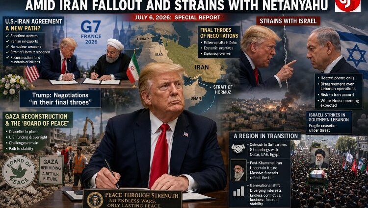 Trump Navigates Fragile Middle East Deals Amid Iran Fallout and Strains with Netanyahu