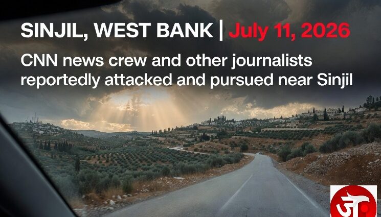 BREAKING: CNN CREW NEARLY MURDERED BY ISRAELI SETTLERS IN WEST BANK