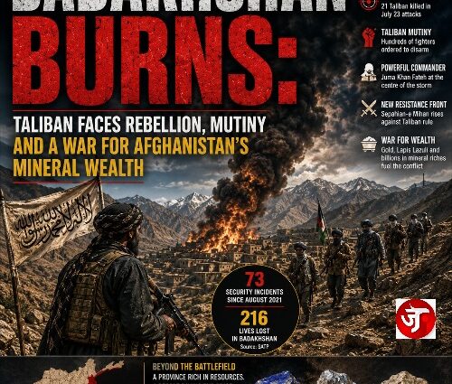 BADAKHSHAN BURNS: Taliban Faces Deep Fractures, Mutiny and a War for Afghanistan's Mineral Wealth