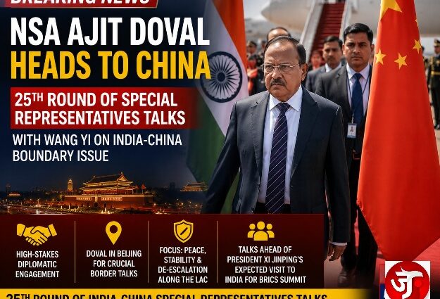 Doval Heads to Beijing: High-Stakes India-China Border Talks Begin