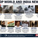 TOP WORLD AND INDIA NEWS - Sunday, August 16, 2026