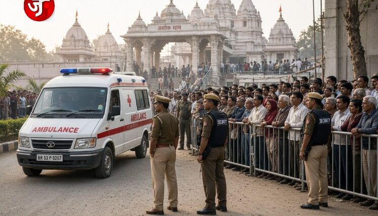 Seven devotees killed, over a dozen injured in stampede at Bihar’s Ashok Dham Temple during Shravan rush