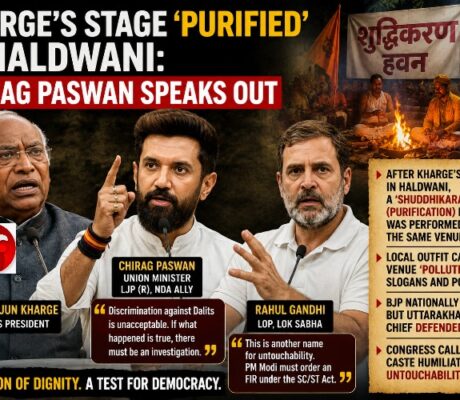 Haldwani’s “Shuddhikaran”: When a Political Rally Becomes “Pollution” and a Dalit Leader Becomes the Question