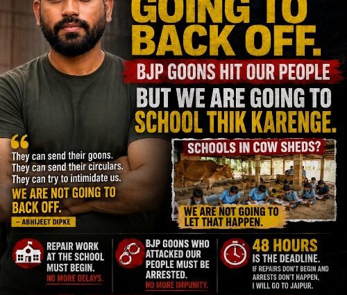 “WE ARE NOT GOING TO BACK OFF”: DIPKE'S 48-HOUR ULTIMATUM TURNS JAIPUR SCHOOL CRISIS INTO A NATIONAL TEST