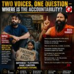 BABA RAMDEV "THERE IS CHAOS EVERYWHERE IN THE COUNTRY AND CORRUPTION TOO!