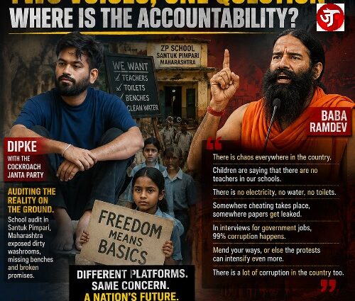 BABA RAMDEV "THERE IS CHAOS EVERYWHERE IN THE COUNTRY AND CORRUPTION TOO!