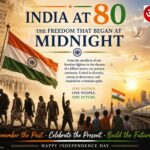 At the stroke of midnight on 15 August 1947, something happened that generations of Indians had waited to witness.
