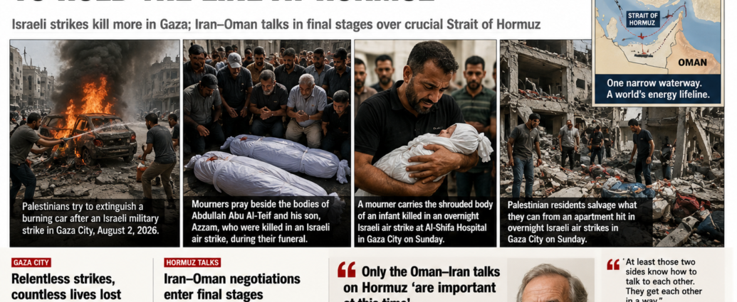 MIDDLE EAST ON TENTERHOOKS: GAZA BURNS AS DIPLOMACY STRUGGLES TO HOLD THE LINE AT HORMUZ