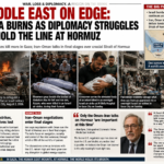 MIDDLE EAST ON TENTERHOOKS: GAZA BURNS AS DIPLOMACY STRUGGLES TO HOLD THE LINE AT HORMUZ