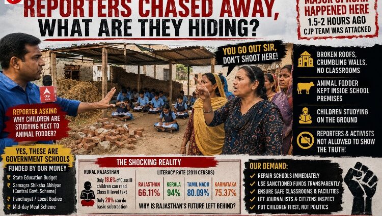 When Reporters Are Chased Away, What Is Rajasthan Hiding?