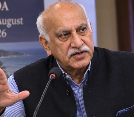 MJ Akbar: "I hope this is not another exercise in giving India President Trump’s crumbs while the main meal is being served elsewhere"