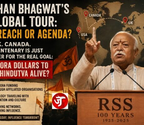 Is Bhagwat touring the diaspora to celebrate 100 years of RSS or build next 100 years of RSS?