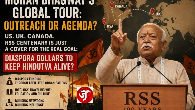 Is Bhagwat touring the diaspora to celebrate 100 years of RSS or build next 100 years of RSS?