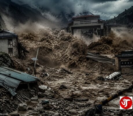 A Wall of Water at the Roof of the World: Nepal-China Border Devastated, 384 Travellers Missing