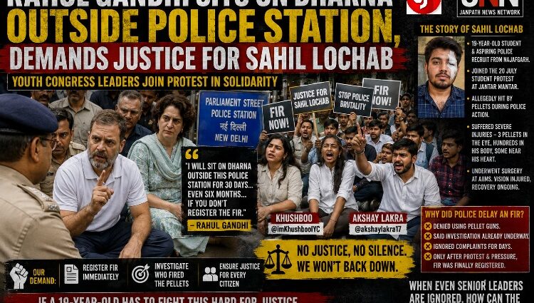 If Rahul Gandhi Has to Sit Outside a Police Station for Justice, What Hope Does an Ordinary Citizen Have?