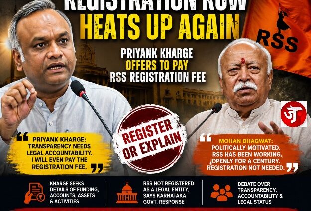 Priyank Kharge Offers to Pay RSS Registration Fee, Escalating Karnataka’s Transparency Row