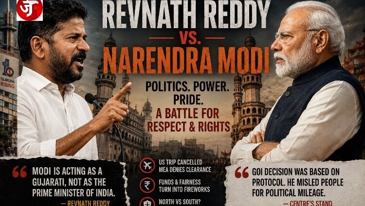 Revnath Reddy: Modi is behaving like a "brand ambassador for Gujarat and not the Prime Minister of India