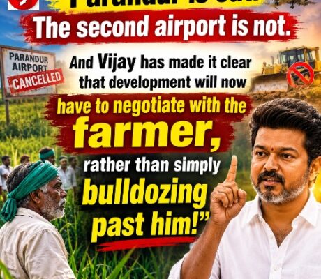 VIJAY SCRAPS PARANDUR AIRPORT: FARMERS WIN, CHENNAI STILL AWAITS SECOND AIRPORT
